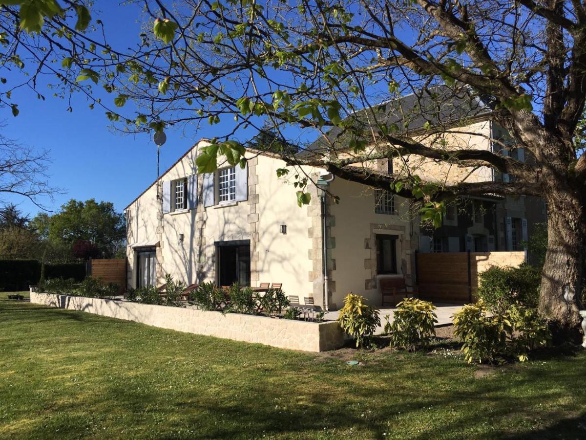 La Maison Du Champ De Beaumont Galgon Esterno foto